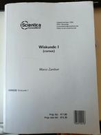 Wiskunde 1 Marco Zambon voor studenten KULeuven, Boeken, Wetenschap, Ophalen, Zo goed als nieuw