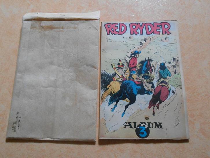 Red Ryder 3 sc 1950 1 ste druk. In originele Dupuis verpakk, Boeken, Stripverhalen, Zo goed als nieuw, Eén stripboek, Ophalen of Verzenden