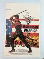 AMERICAN WARRIOR   filmposter   36-54 cm    USED, Verzamelen, Posters, Ophalen of Verzenden