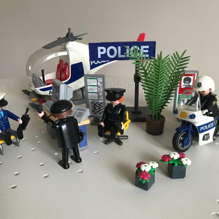 Playmobil Politieset, Kinderen en Baby's, Speelgoed | Playmobil, Zo goed als nieuw, Ophalen