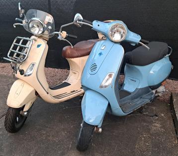 Vespa 2x 50cc klasse b voor opmaak.  beschikbaar voor biedingen