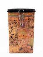 Metalen voorraadblik met klipsluiting voor bewaring koffie, Enlèvement ou Envoi, Neuf, Café, Autres marques