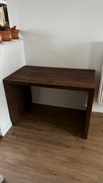 Massief houten bureau, Huis en Inrichting, Ophalen, Gebruikt, Bureau