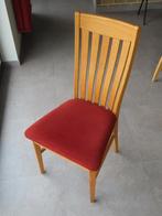 6 eetkamer stoelen, Ophalen, Gebruikt, Vijf, Zes of meer stoelen, Rood