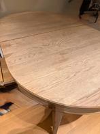 Massief uitschuifbare eiken tafel ennstoelen, Enlèvement, Utilisé, Chêne, Ovale