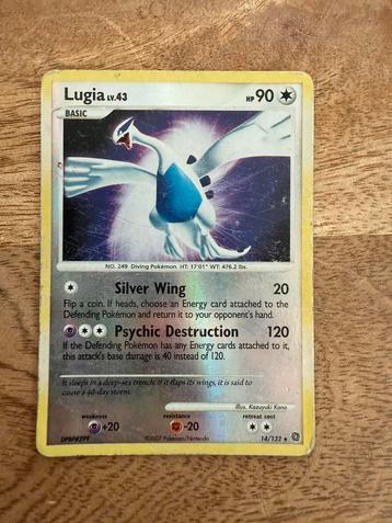 Lugia 14/132 (2007), Enlèvement ou Envoi, Utilisé, Cartes en vrac