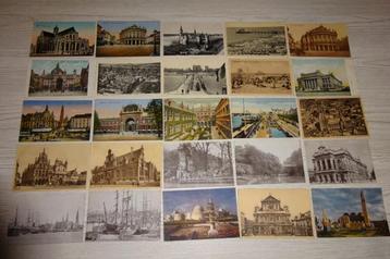 Lot 100 postkaarten Vlaanderen 100 cartes postales Flandres beschikbaar voor biedingen