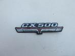 Honda CX500 zijdeksel embleem logo CX 500 sierplaatje zijkap, Motoren, Ophalen of Verzenden, Gebruikt