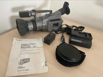 Sony DCR-VX1000E Videocamera DV Skateboard Camera VCL-MHG07