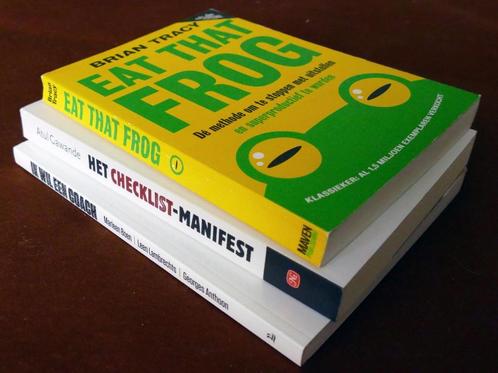 3 boeken over ondernemen, Boeken, Economie, Management en Marketing, Gelezen, Management, Ophalen of Verzenden