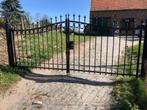 Smeedijzeren port 4,15 m breed, Ophalen, Gebruikt, 150 tot 200 cm, IJzer