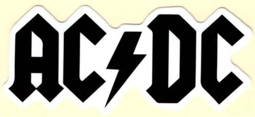ACDC sticker #4, Verzamelen, Muziek, Artiesten en Beroemdheden, Nieuw, Verzenden