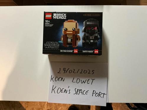 Lego Brickheadz 40547 Obi - Wan Kenobi & Darth Vader, Kinderen en Baby's, Speelgoed | Duplo en Lego, Nieuw, Lego, Complete set