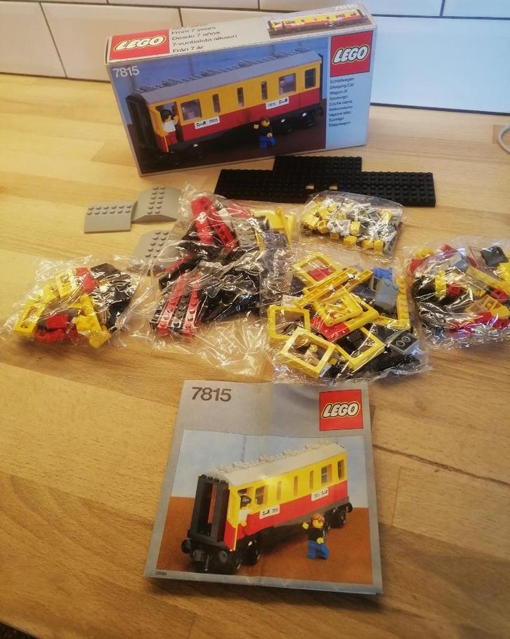 Lego 7815 Slaapwagen/Wagon-lit, 1983 , nieuw, Kinderen en Baby's, Speelgoed | Duplo en Lego, Nieuw, Lego, Complete set, Ophalen of Verzenden