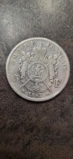 5 francs napoléon 1867, Enlèvement ou Envoi, Argent