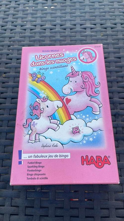 Jeu de Bingo Haba, Kinderen en Baby's, Speelgoed | Overig, Zo goed als nieuw, Ophalen of Verzenden