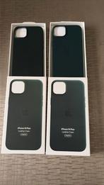 Drie lederen backcovers voor iPhone 14 plus., Enlèvement ou Envoi, Neuf, IPhone 14 Plus