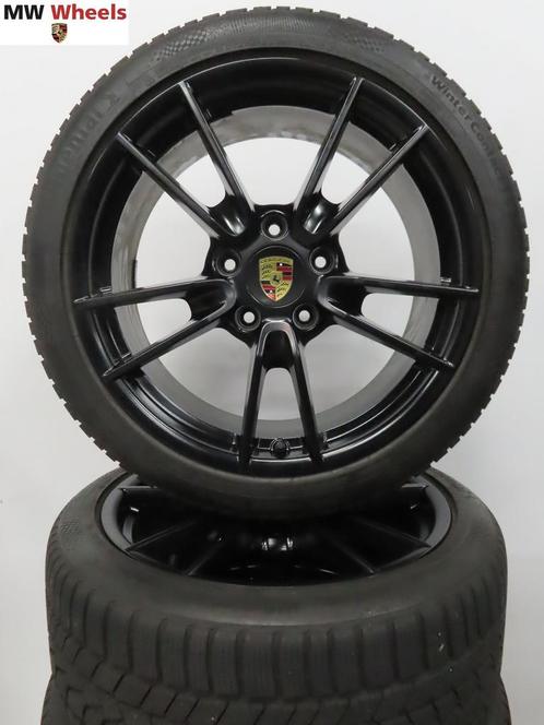 Porsche 20 inch Origineel velgen 911 992 met winterbanden, Auto-onderdelen, Banden en Velgen, Banden en Velgen, Winterbanden, 19 inch