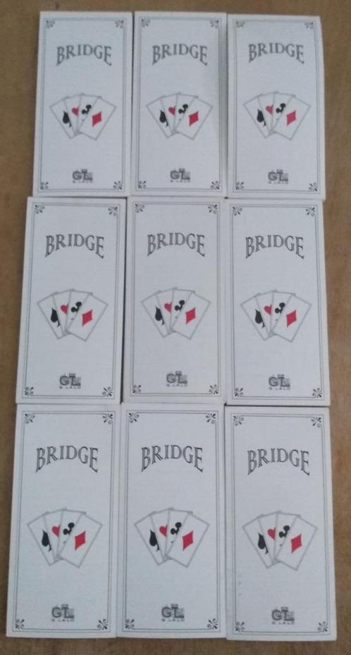 Lot de 9 carnets de marque pour bridge neufs, Hobby & Loisirs créatifs, Jeux de société | Jeux de cartes, Neuf, Enlèvement ou Envoi