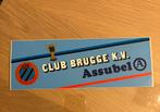 Retro sticker Club Brugge, Verzamelen, Ophalen, Zo goed als nieuw, Poster, Plaatje of Sticker