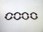 Kawasaki ZZR1100 uitlaat klem set klemmen ZZR 1100 C kransen, Motoren, Ophalen of Verzenden, Gebruikt