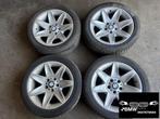 Set 17” style 81 sportvelgen BMW 5-Serie E39 incl reservewie, Auto-onderdelen, Gebruikt, 17 inch, Ophalen of Verzenden, Band(en)