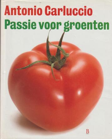 Boek - Passie voor groenten - Antonio Carluccio. beschikbaar voor biedingen