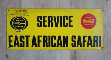 Rally plaat Service East African Safari 1964 beschikbaar voor biedingen