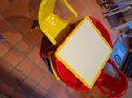 Kinderspeeltafeltje, Ophalen, Gebruikt