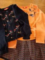 set: rokje, longsleeve en bomberjack, maat: 128, ketnet, Enfants & Bébés, Vêtements enfant | Taille 128, Enlèvement ou Envoi, Utilisé
