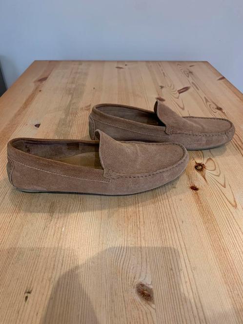 GRATIS! Moccasins in lichtbruine daim, Vêtements | Hommes, Chaussures, Porté, Espadrilles et Mocassins, Brun, Enlèvement ou Envoi