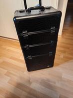 Cosmetica koffer zwart, Ophalen, Gebruikt, Hard kunststof, 70 cm of meer