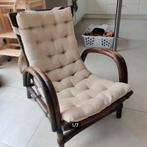 Vintage fauteuil/zetel/stoel, Ophalen, Gebruikt, Riet of Rotan