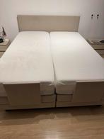Elektrische Boxspring 2 persoons perfecte staat, Ophalen, Beige, Tweepersoons, Zo goed als nieuw