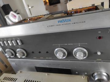 VERSTERKER REVOX .Compleet gereviseerd.PERFECTE staat. beschikbaar voor biedingen