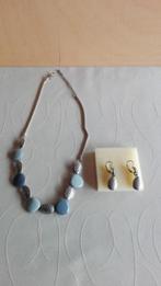 halsketting ketting en oorringen, Enlèvement ou Envoi, Comme neuf