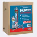 Kit PU Soudal : 5 cartouches mousse PU + 2 pistolets, Bricolage & Construction, Isolation & Étanchéité, Enlèvement
