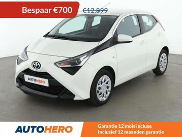 Toyota Aygo 1.0-VVT-i X-Play (bj 2020, automaat), Auto's, Stof, Gebruikt, Euro 6, 72 pk