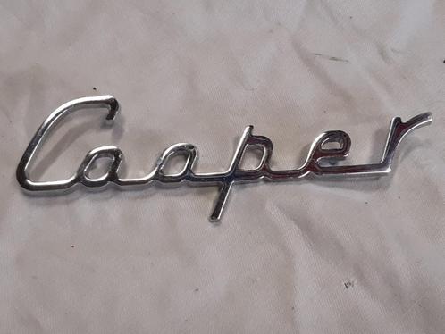 embleem COOPER achterklep, CLASSIC MINI COOPER, Auto-onderdelen, Carrosserie, Achterklep, Mini, Oldtimer onderdelen, Rover, Universele onderdelen