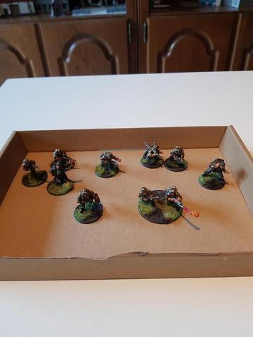 warlord bolt action: german infantery, 10 fig's  beschikbaar voor biedingen