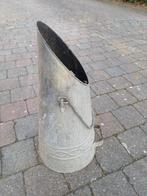 Stevige metalen kolen emmer voor kolen of pellets, Tuin en Terras, Ophalen, Gebruikt