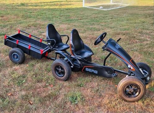 Nieuwe Berg gocart, duozit met aanhanger, Kinderen en Baby's, Speelgoed | Buiten | Skelters, Nieuw, Berg, Duozit, Met kar of aanhanger