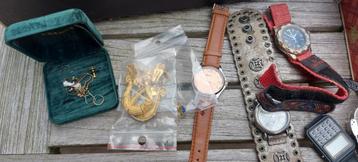Horloges,sierraden enz... beschikbaar voor biedingen