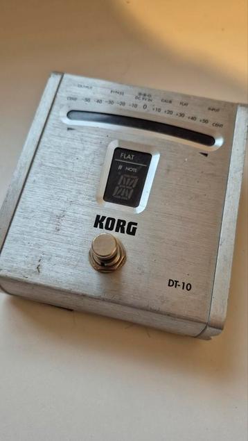 Korg Dt-10 pedaltuner beschikbaar voor biedingen