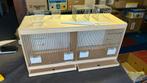 Nieuw dubbel vogelkooi, Dieren en Toebehoren, Ophalen, Hout, Vogelkooi