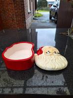 Kerstman potje voor vb . snoepjes, Diversen, Ophalen of Verzenden, Zo goed als nieuw