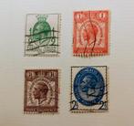 Congrès de l'UPU 1929, 4 pièces, Enlèvement ou Envoi, Autres pays, Affranchi