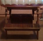 Banc se transformant   en table 4 a 6 places, Jardin & Terrasse, Enlèvement, Comme neuf, Bois