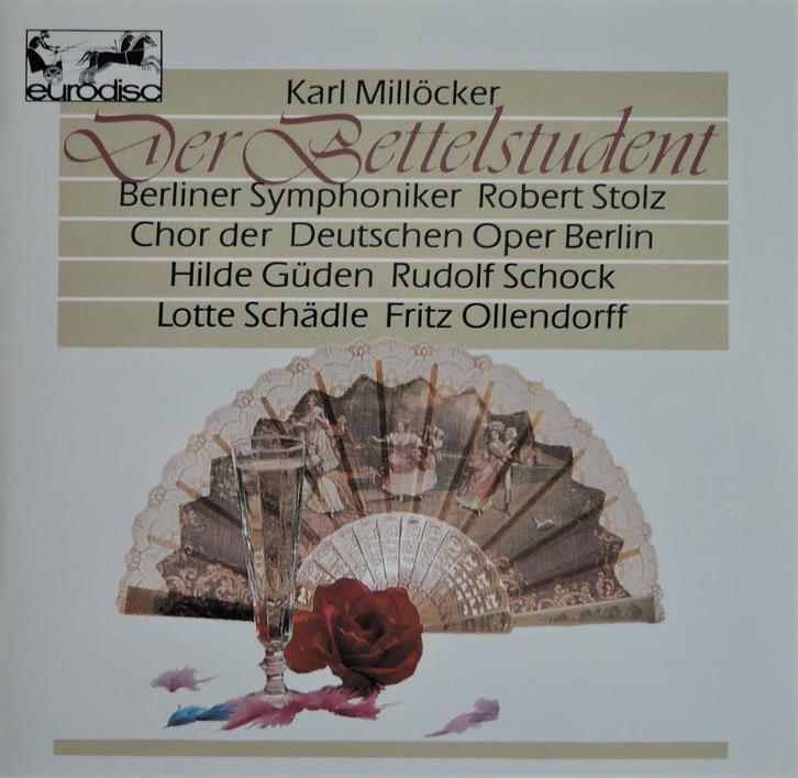 Der Bettelstudent / Millöcker - Schock/Güden/Schädle/Stolz, Cd's en Dvd's, Cd's | Klassiek, Zo goed als nieuw, Opera of Operette