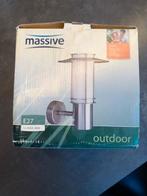 buitenlamp, Tuin en Terras, Ophalen, Inox, Minder dan 50 watt, Wandlamp